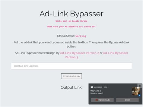 bypass linkvertise.
